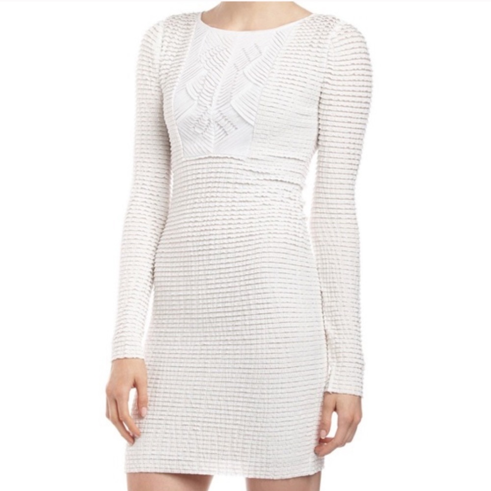BCBGMAXAZRIA White Bodycon Dress